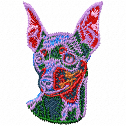Dogs Embroidery Design 11 Dogs Embroidery Design 11